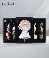 Genshin Impact Playing Cards Black Golden Poker Cards